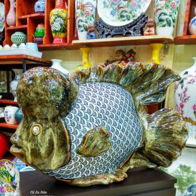 Tượng Cá La Hán